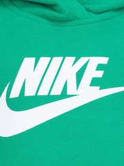 Nike Pale Green Little Kids Club Fleece Tracksuit Set - Image 8 of 8