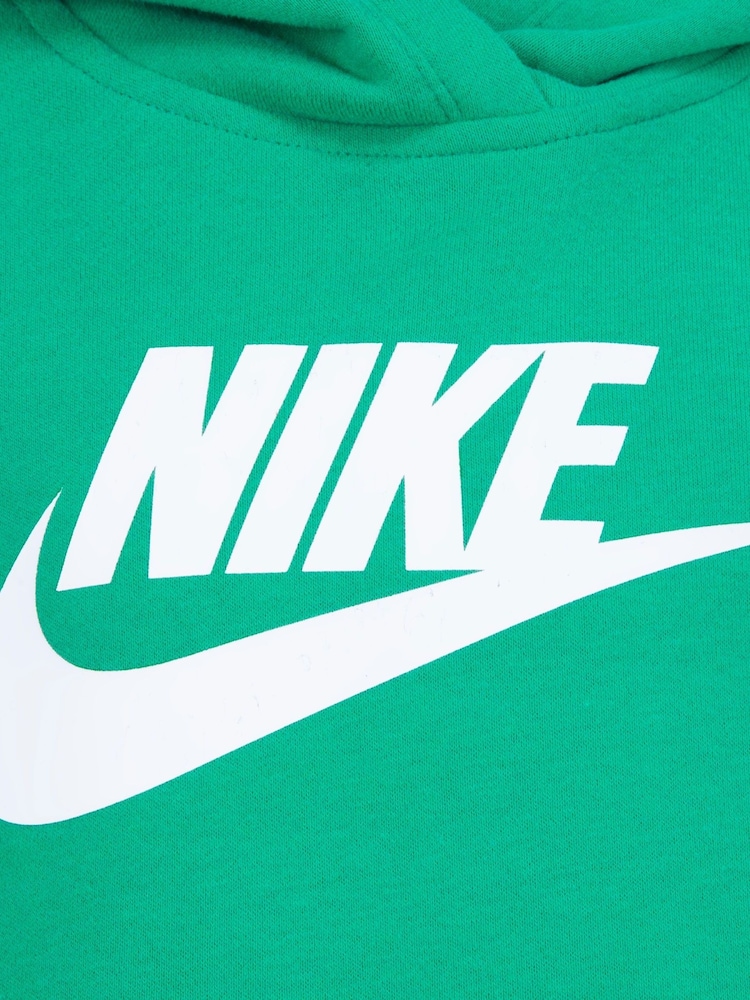 Nike Pale Green Little Kids Club Fleece Tracksuit Set - Image 8 of 8