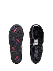Clarks Black Patent Multi Fit Jazzy Tap Shoes - Image 7 of 7