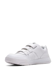 Clarks White Multi Fit Cica Star Orb Trainers - Image 4 of 5