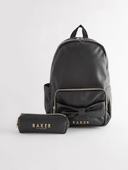Baker by Ted Baker Girls School Bow Backpack - Image 1 of 10