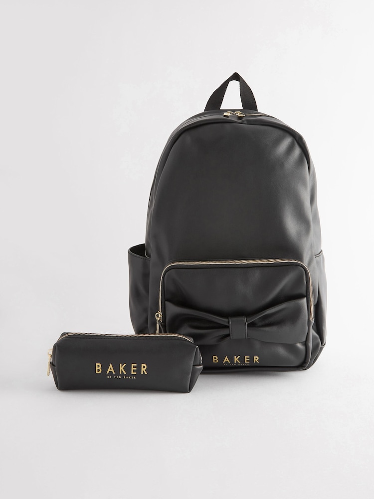 Baker by Ted Baker Girls School Bow Backpack - Image 1 of 10