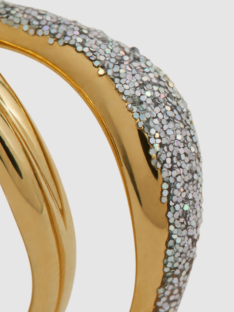 Reiss Gold Soma Maria Black Ring - Image 5 of 5
