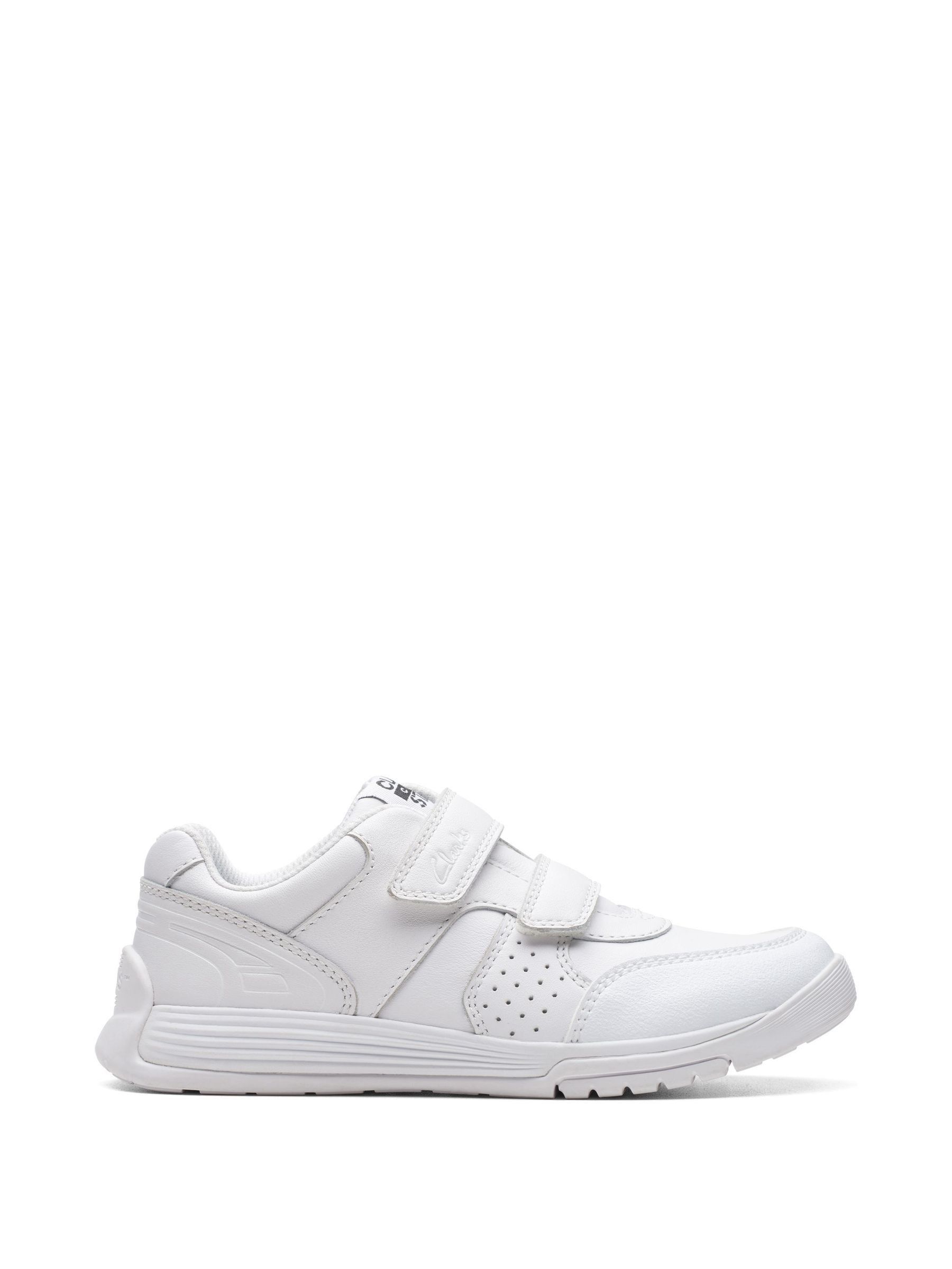 Buy Clarks White Multi Fit Kids Cica Star Orb Trainers from Next Malta