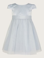 Monsoon Grey Tulle Baby Flower Girl Dress - Image 1 of 3