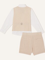 Monsoon Natural Cooper Three-Piece Suit with Shorts - Image 2 of 3