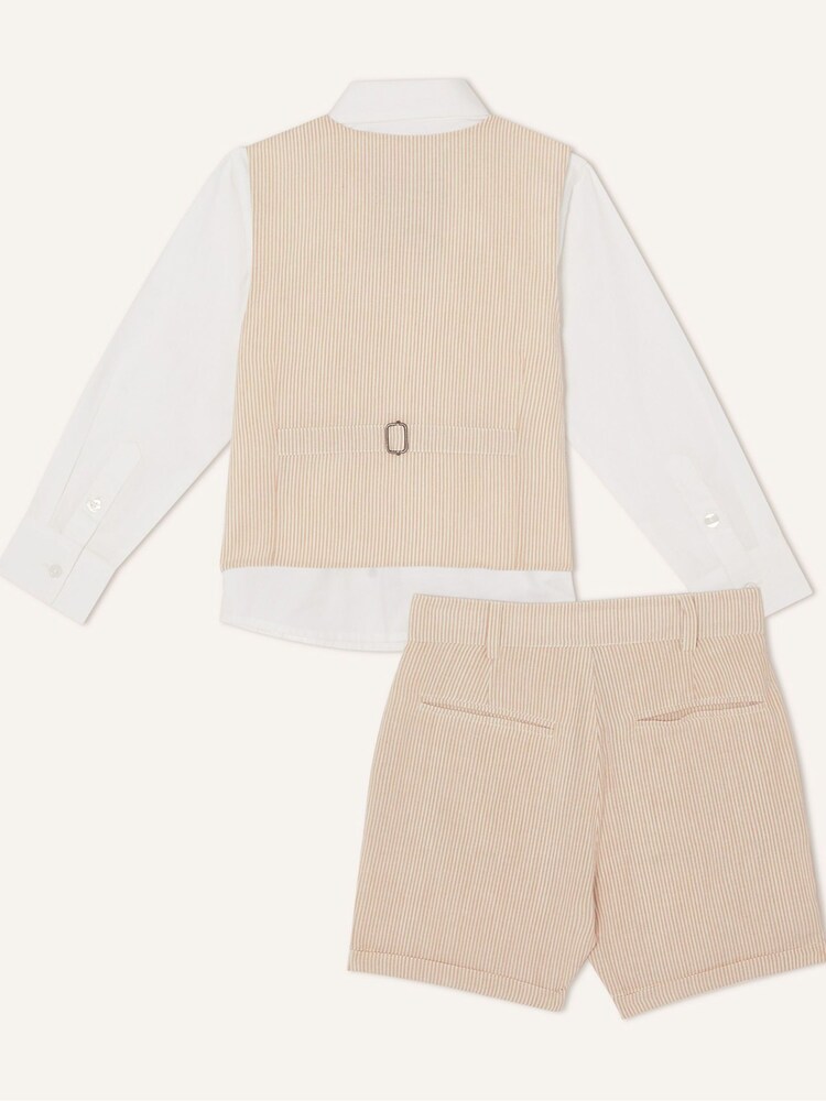 Monsoon Natural Cooper Three-Piece Suit with Shorts - Image 2 of 3