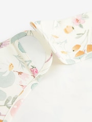 Cream Floral Baby Weaning And Feeding Sleeved Bibs (6mths-3yrs) - Image 3 of 3