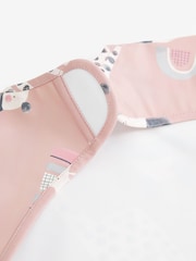 Pink Panda Baby Weaning And Feeding Sleeved Bibs (6mths-3yrs) - Image 3 of 3