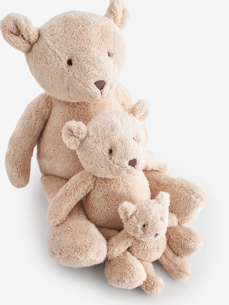 Brown Soft Plush Teddy Bear - Image 3 of 3