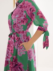 Star by Julien MacDonald Pink Printed Shirt Dress - Image 3 of 4