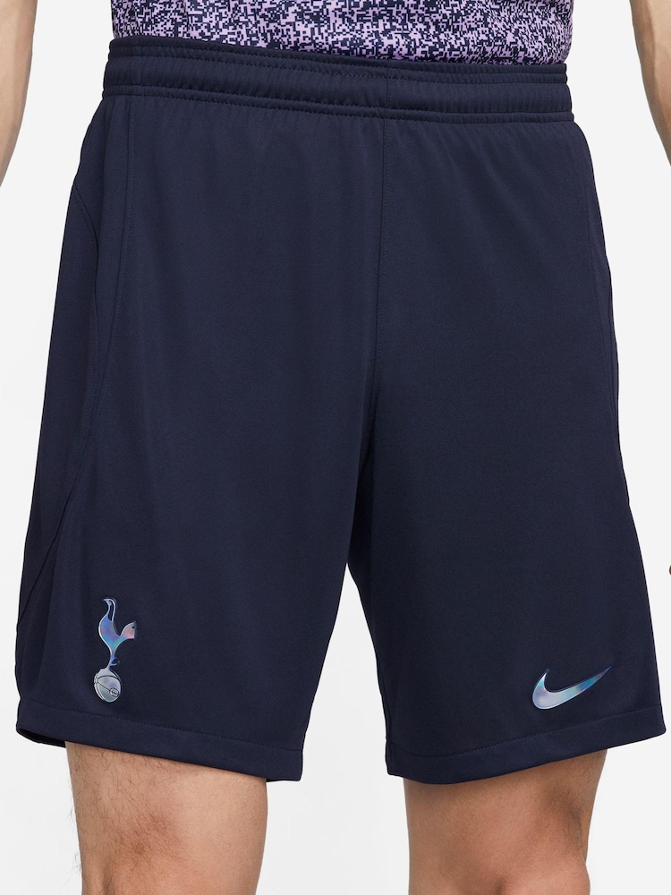 Nike Blue Tottenham Hotspur FC Stadium Home Away Football Shorts - Image 2 of 7