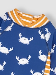 Cangrejo azul - Traje de 1 pieza con protección solar UPF 50 de JoJo Maman Bébé - Imagen 7 de 7