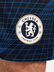 Nike Blue Chelsea FC 2023/24 Stadium Away Football Shorts - Image 6 of 7