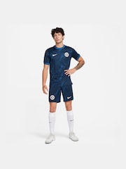 Nike Blue Blank Chelsea FC Stadium 23/24 Away Football Shirt - Image 2 of 11