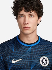 Nike Blue Blank Chelsea FC Stadium 23/24 Away Football Shirt - Image 4 of 11