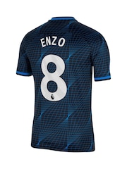 Nike Blue Blank Chelsea FC Stadium 23/24 Away Football Shirt - Image 7 of 11