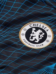 Nike Blue Blank Chelsea FC Stadium 23/24 Away Football Shirt - Image 9 of 11