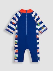Azul marino pirata - Traje de 1 pieza con protección solar UPF 50 de JoJo Maman Bébé - Imagen 2 de 6