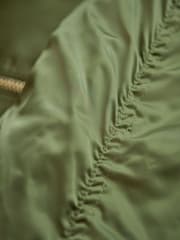 Another Sunday Oversized Bomber Jacket With Ruched Sleeves In Khaki - Image 7 of 7