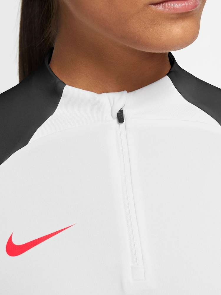 Nike White Dri-FIT Strike Drill Training T-Shirt - Image 3 of 3