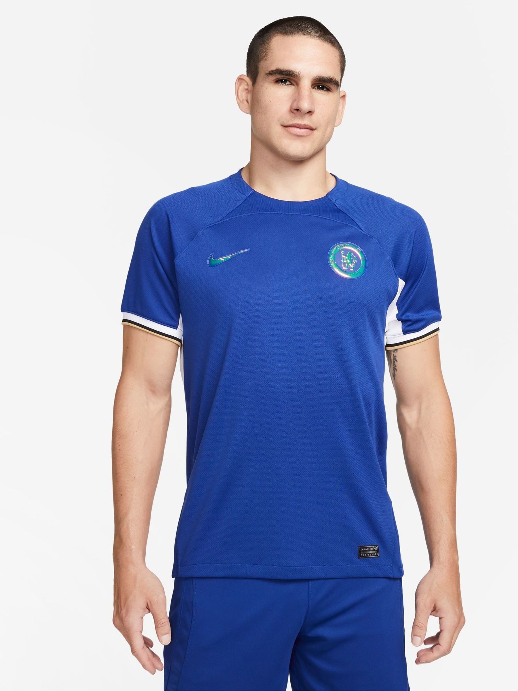 Buy Nike Blue Blank Chelsea FC Stadium 23/24 Home Football Shirt from Next  Luxembourg