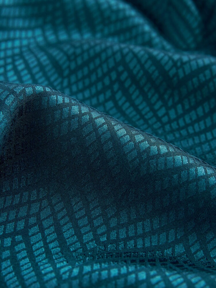 Blue EDIT Short Sleeve Shirt with Cuban Collar - Image 7 of 7