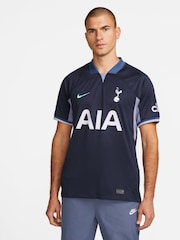 Nike Blue Blank Tottenham Hotspur FC Stadium 23/24 Away Football Shirt - Image 1 of 11