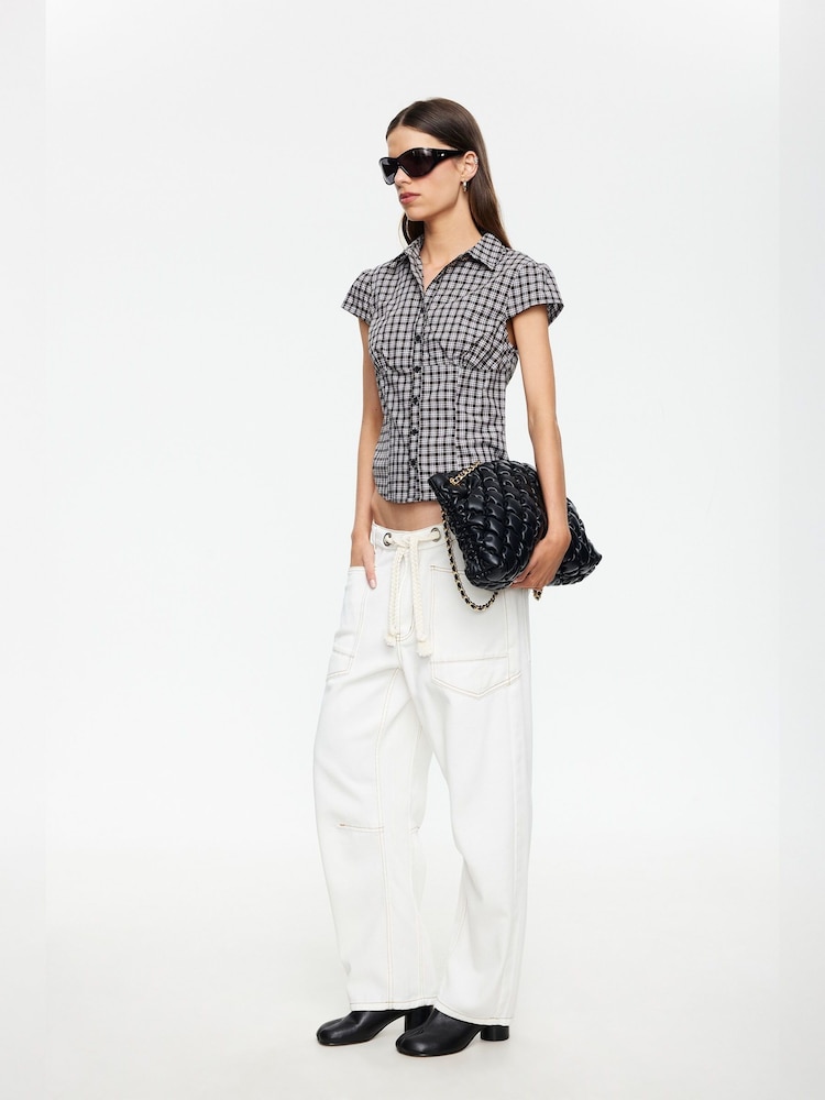 Lioness Black Mon Cheri Blouse - Image 2 of 5 Lioness Black Mon Cheri Blouse - Image 2 of 5