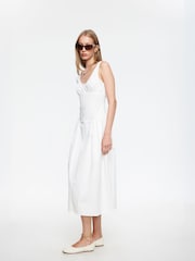 Lioness White Luna Rosa Ditsy Floral Maxi Dress - Image 3 of 5
