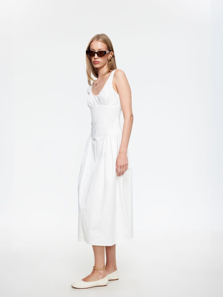 Womens Lioness White Luna Rosa MAXI Dress M Womens Lioness White Luna Rosa MAXI Dress M