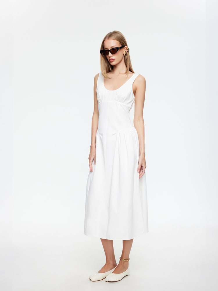 Womens Lioness White Luna Rosa MAXI Dress M