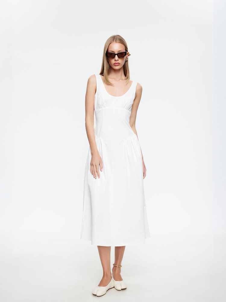 Lioness White Luna Rosa Ditsy Floral Maxi Dress - Image 5 of 5