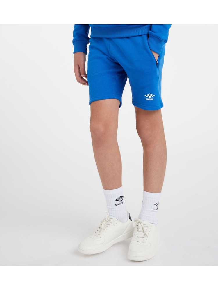 Umbro Blue Club Leisure Jog Shorts - Image 2 of 5