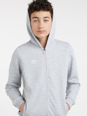 Umbro Grey Club Leisure Zip Through Hoodie - Image 1 of 5