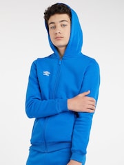 Umbro Light Blue Club Leisure Zip Through Hoodie - Image 5 of 6