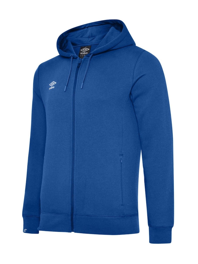 Umbro Light Blue Club Leisure Zip Through Hoodie - Image 6 of 6