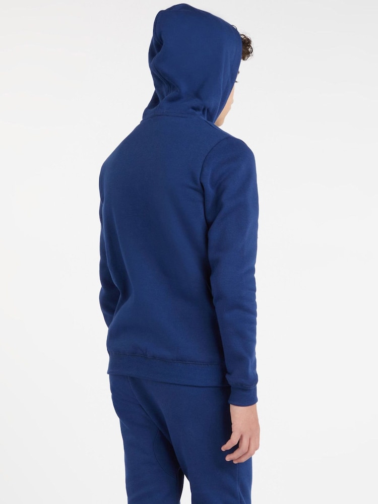 Marineblau/blau - Umbro Club Leisure Kapuzenjacke mit Reißverschluss - Bild 2 von 5 Marineblau/blau - Umbro Club Leisure Kapuzenjacke mit Reißverschluss - Bild 2 von 5