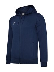 Темно-синий - Худи на молнии Umbro Club Leisure - Изображение 5 из 5