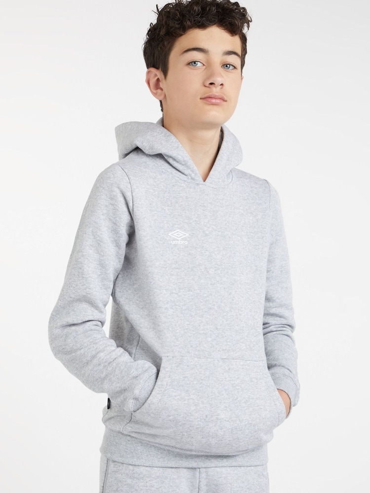 Umbro Light Grey Club Leisure Overhead Hoodie - Image 1 of 5