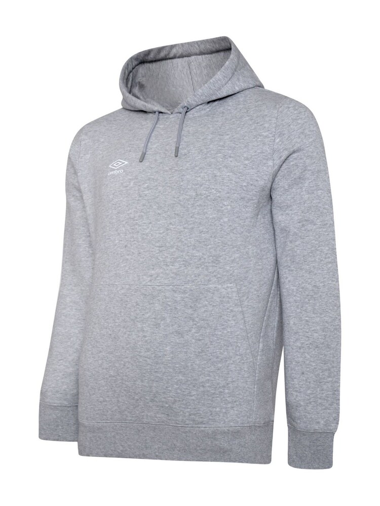 Umbro Light Grey Club Leisure Overhead Hoodie - Image 5 of 5