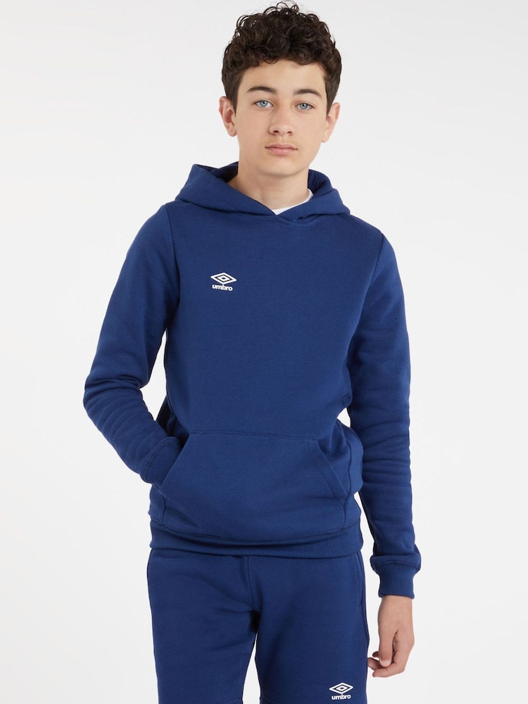 Umbro Blue Ground Club Leisure Overhead Hoodie - Image 1 of 5