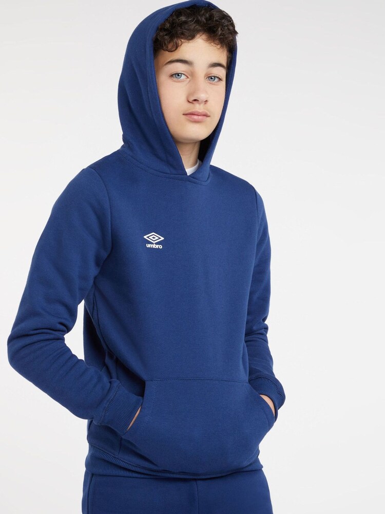 Umbro Blue Ground Club Leisure Overhead Hoodie - Image 4 of 5