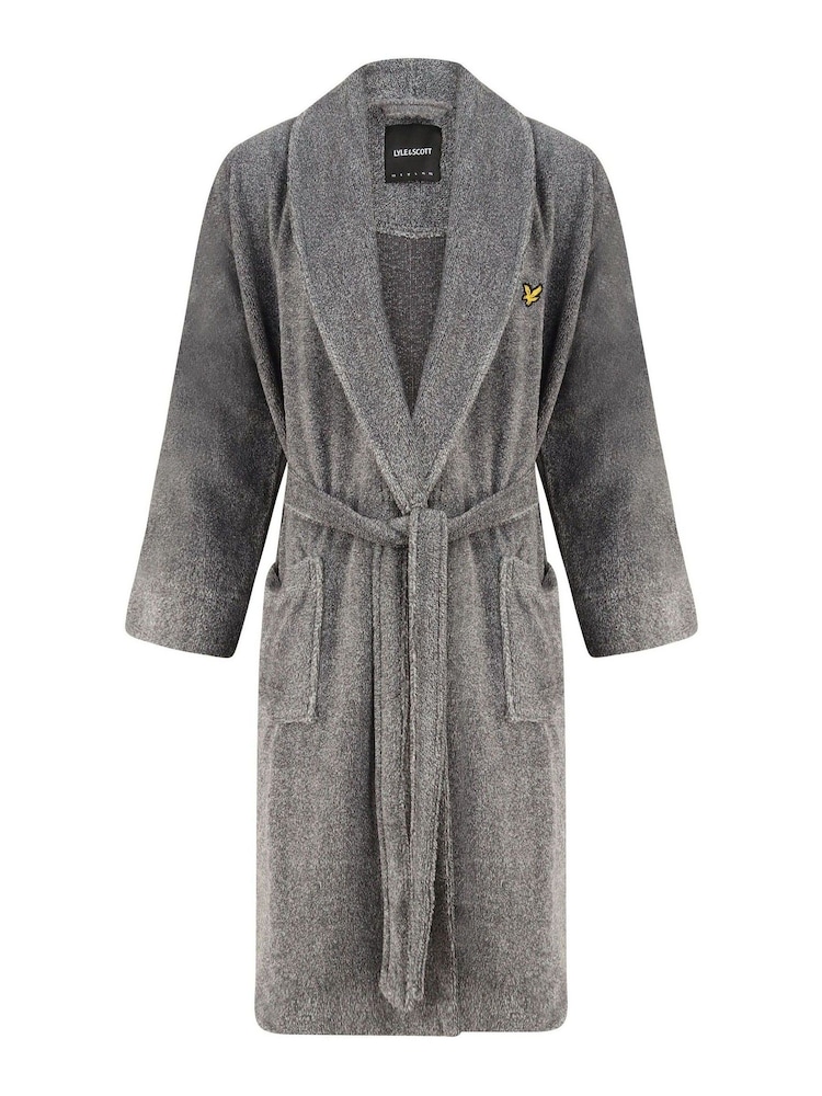 Lyle & Scott Grey Lucas Bathrobe - Image 1 of 3