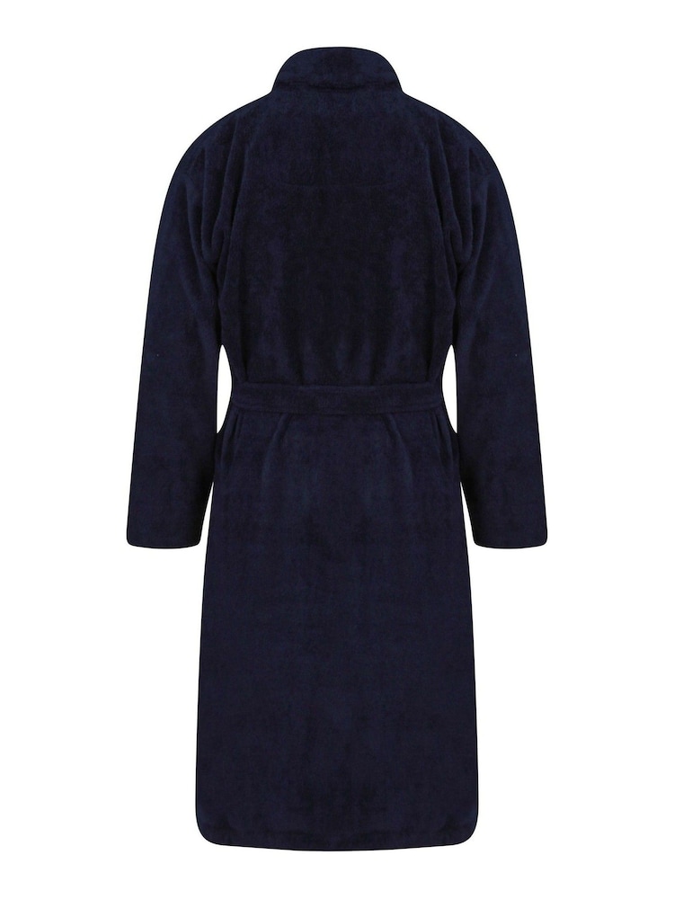 Lyle & Scott Blue Lucas Bathrobe - Image 2 of 4