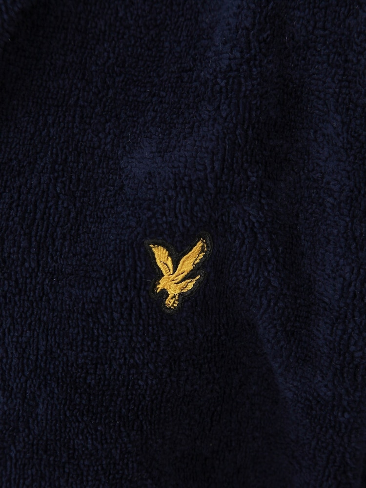 Lyle & Scott Blue Lucas Bathrobe - Image 3 of 4