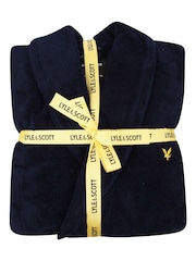 Lyle & Scott Blue Lucas Bathrobe - Image 4 of 4
