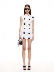 Lioness White Original Sin Fitted Mini Dress - Image 1 of 5
