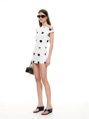 Lioness White Original Sin Fitted Mini Dress - Image 3 of 5