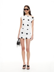 Lioness White Original Sin Fitted Mini Dress - Image 4 of 5